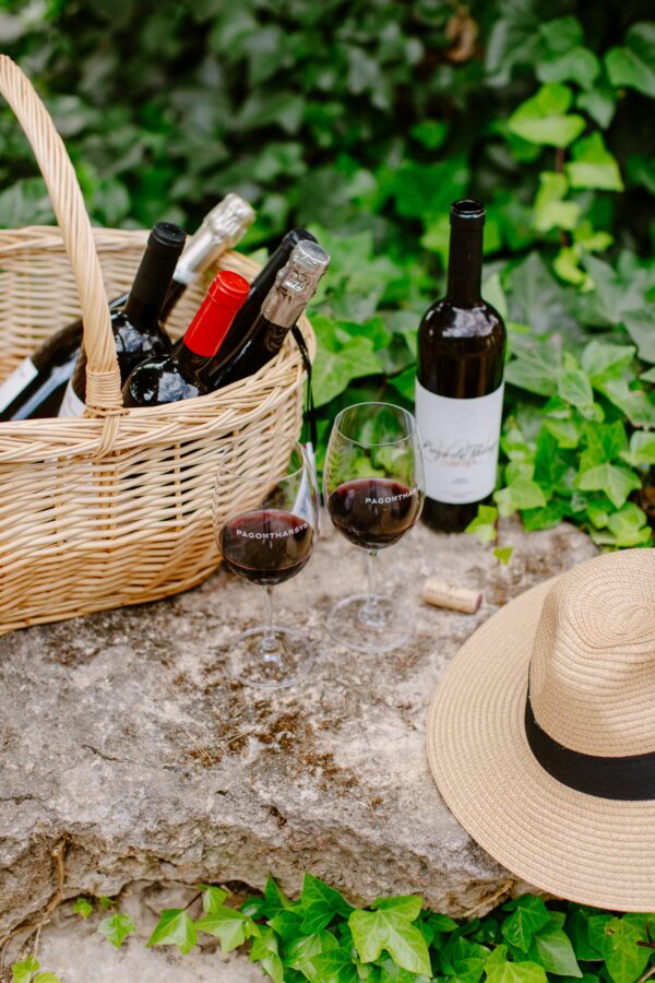 Botella de vino tinto ecológico Merlot Argila 2021
