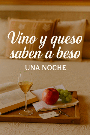 WINE AND CHEESE TASTE LIKE A KISS (1 NIGHT)