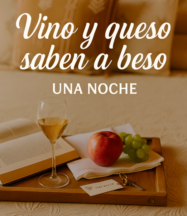VINO Y QUESO SABEN A BESO (1 NOCHE)