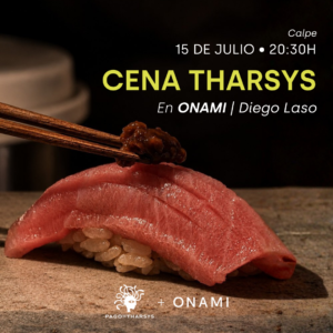 CENA THARSYS EN ONAMI DE DIEGO LASO | CALPE